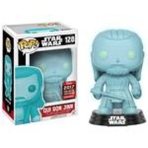 Star Wars Qui Gon Jinn Holographic Exclusive Funko Pop! Vinyl Figure