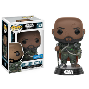 Star Wars Saw Gererra Bald Exclusive Funko Pop! Vinyl Figure