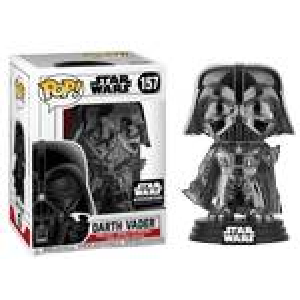 Star Wars Darth Vader Black Chrome Exclusive Funko Pop! Vinyl Figure