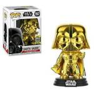 Star Wars Darth Vader Gold Chrome Exclusive Funko Pop! Vinyl Figure