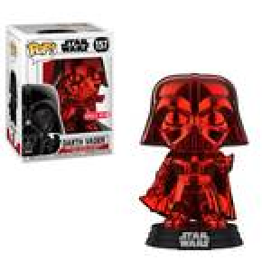 Star Wars Darth Vader Red Chrome Exclusive Funko Pop! Vinyl Figure