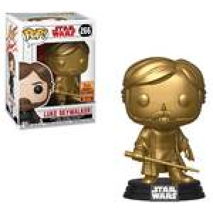 Star Wars Luke Skywalker Metallic Gold Exclusive Funko Pop! Vinyl Figure