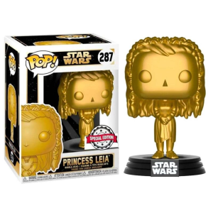 Star Wars Princess Leia Metallic Gold Exclusive Funko Pop! Vinyl Figure