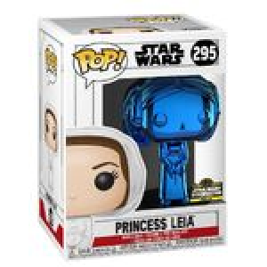 Star Wars Princess Leia Blue Chrome Exclusive Funko Pop! Vinyl Figure