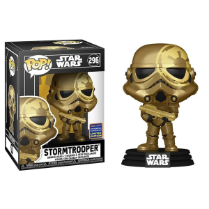 Star Wars Stormtrooper With Logo Gold Exclusive Funko Pop! Vinyl Figure