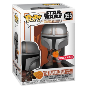 Star Wars The Mandalorian Flame Trowing Exclusive Funko Pop! Vinyl Figure