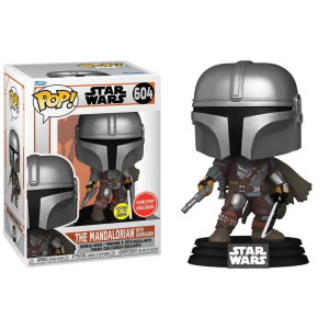 Star Wars The Mandalorian With Darksaber Exclusive Funko Pop! Vinyl Figure