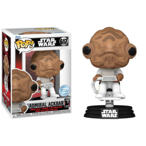 Star Wars Admiral Ackbar Exclusive Funko Pop! Vinyl Figure