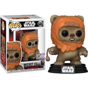 Star Wars Wicket With Slingshot Exclusive Funko Pop! Vinyl Figure