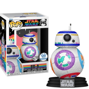 Star Wars BB-8 Pride 2023 Diamond Glitter Exclusive Funko Pop! Vinyl Figure