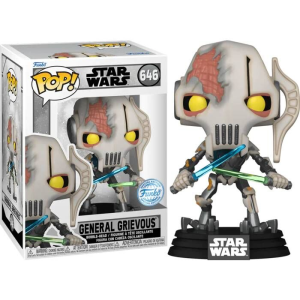 Star Wars General Grievous Battle Damaged Exclusive Funko Pop! Vinyl Figure