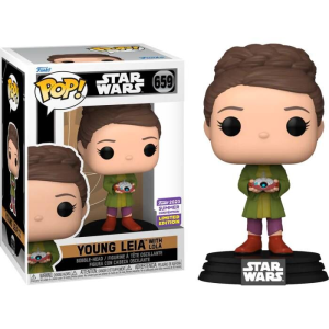 Star Wars Young Leia With Lola Funko Pop! Vinyl Figure