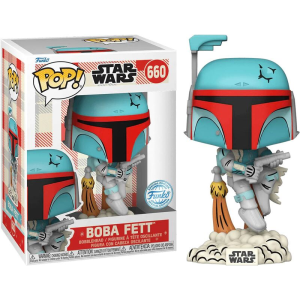 Star Wars Boba Fett Retro Reimagined Exclusive Funko Pop! Vinyl Figure