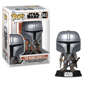 Star Wars The Mandalorian with Darksaber Funko Pop! Vinyl Figure