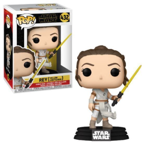 Star Wars Rey Yellow Lightsaber Funko Pop! Vinyl Figure