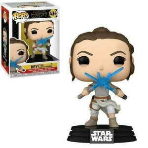 Star Wars Rey Two Lightsabers Funko Pop! Vinyl Figure