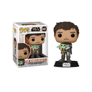 Star Wars The Mandalorian with Grogu Funko Pop! Vinyl Figure