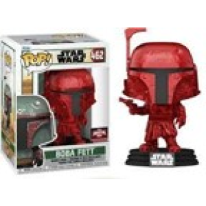 Star Wars Boba Fett Red Chrome Exclusive Funko Pop! Vinyl Figure