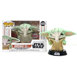 Star Wars Grogu with Chowder Squid Exclusive Funko Pop! Vinyl Figure