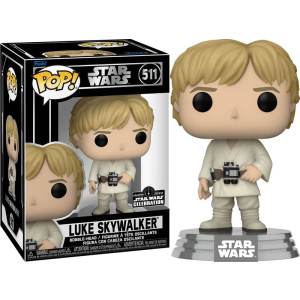 Star Wars Luke Skywalker ANH45 SIlver Base Exclusive Funko Pop! Vinyl Figure