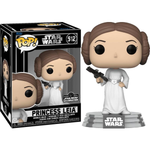 Star Wars Princess Leia ANH45 SIlver Base Exclusive Funko Pop! Vinyl Figure