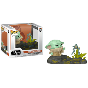 Star Wars Grogu with Frog Funko Pop! Vinyl Figure