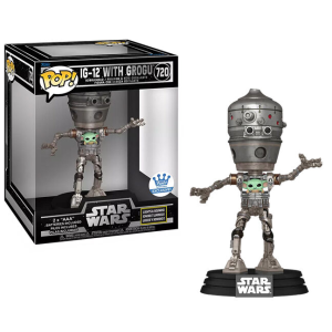 Star Wars IG-12 with Grogu Exclusive Funko Pop! Vinyl Figure