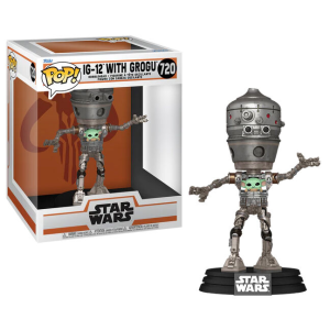 Star Wars IG-12 with Grogu Funko Pop! Vinyl Figure