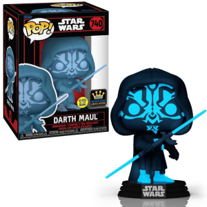 Star Wars Darth Maul Hooded Holographic Funko Pop! Vinyl Figure