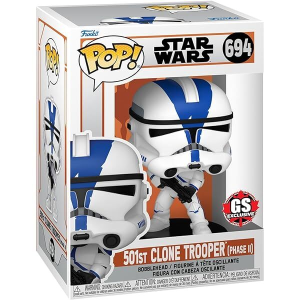 Star Wars 501st Clone Trooper Phase 2 Exclusive Funko Pop! Vinyl Figure