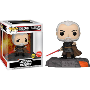 Star Wars Red Saber Series Volume 1: Darth Tyranus Exclusive Funko Pop! Vinyl Figure