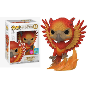 Harry Potter Fawkes Flocked Exclusive Funko Pop! Vinyl Figure