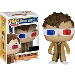 Doctor Who Tenth Doctor with 3-D Glasses Funko Pop! Vinyl Figure