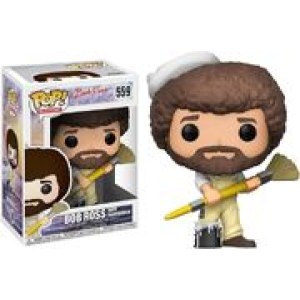 Bob Ross: The Joy of Painting Bob Ross With Big Paint Brush Funko Pop! Vinyl Figure