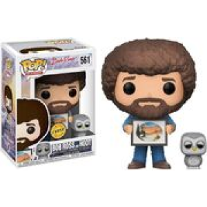 Bob Ross: The Joy of Painting Bob Ross With Hoot Funko Pop! Vinyl Figure