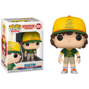 Stranger Things Dustin Camp Know Where Funko Pop! Vinyl Figure