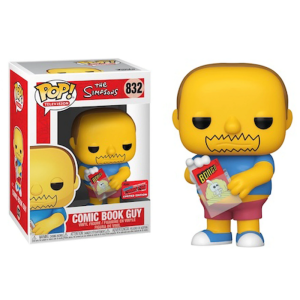 The Simpsons Comic Book Guy Funko Pop! Vinyl Figure