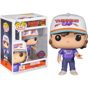 Stranger Things Dustin Byte Off Funko Pop! Vinyl Figure