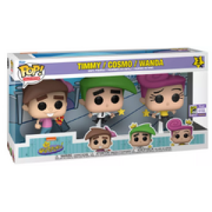 The Fairly Oddparents Timmy Cosmo Wanda Funko Pop! Vinyl Figure