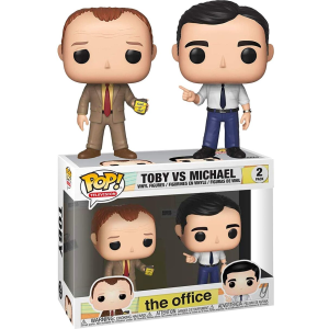 The Office Toby vs Michael Funko Pop! Vinyl Figure