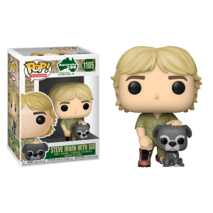 Australia Zoo Steve Irwin with Sui Funko Pop! Vinyl Figure