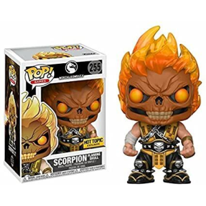 Mortal Kombat X Scorpion Flaming Skull Funko Pop! Vinyl Figure