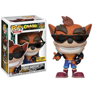 Crash Bandicoot Crash Bandicoot Biker Outfit Funko Pop! Vinyl Figure