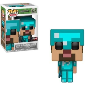 Minecraft Steve in Diamond Armor Funko Pop! Vinyl Figure