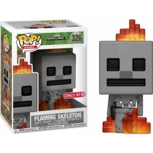 Minecraft Flaming Skeleton Funko Pop! Vinyl Figure