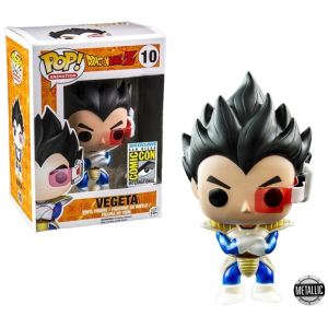 Dragon Ball Z Vegeta Metallic 2015 SDCC Exclusive Funko Pop! Vinyl Figure