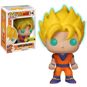 Dragon Ball Z Super Saiyan Goku GITD Entertainment Earth Exclusive Funko Pop! Vinyl Figure