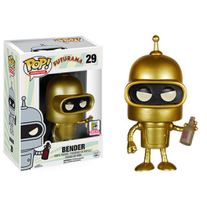 Futurama Bender Gold 2015 SDCC Exclusive Funko Pop! Vinyl Figure