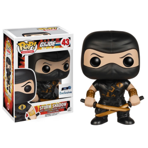 G.I. Joe Storm Shadow Black Ninja GTS Distribution Exclusive Funko Pop! Vinyl Figure