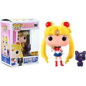 Sailor Moon Sailor Moon w/ Moon Stick & Luna Funko Pop! Vinyl Figure